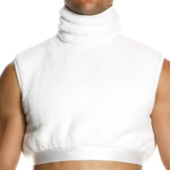 Modus Vivendi Débardeurs-Crop Top Fourrure Blanc