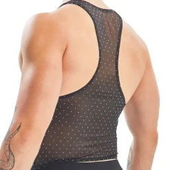 Sexy Boy Tenues Sexy|Débardeurs-Crop Top Night Glow Noir