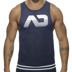 Addicted Débardeurs-Débardeur AD Mesh Marine