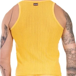 Barcode Débardeurs-Débardeur Alabin Jaune