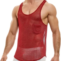 Modus Vivendi Tenues Sexy|Débardeurs-Débardeur Armor Rouge