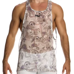 Modus Vivendi Débardeurs-Débardeur Art Nouveau Lilas