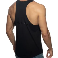 Addicted Débardeurs-Débardeur Basic Gym Noir