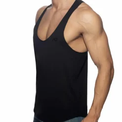 Addicted Débardeurs-Débardeur Basic Gym Noir