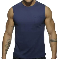 Addicted Débardeurs-Débardeur Basic Marine