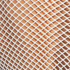 ES Collection Tenues Sexy|Débardeurs-Débardeur Beachy Strap Résille Blanc