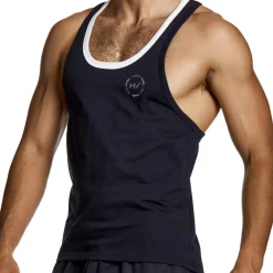 Modus Vivendi Débardeurs-Débardeur Coton Athletic Noir