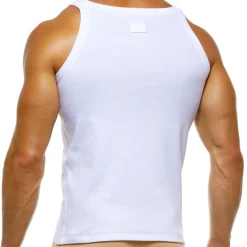 Modus Vivendi Débardeurs-Débardeur Coton Bio Blanc