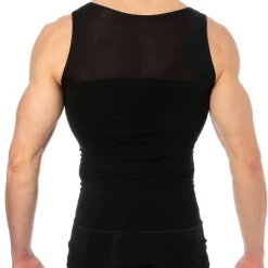 Doreanse Ventre Plat|Débardeurs-Débardeur de Compression Shapewear Noir