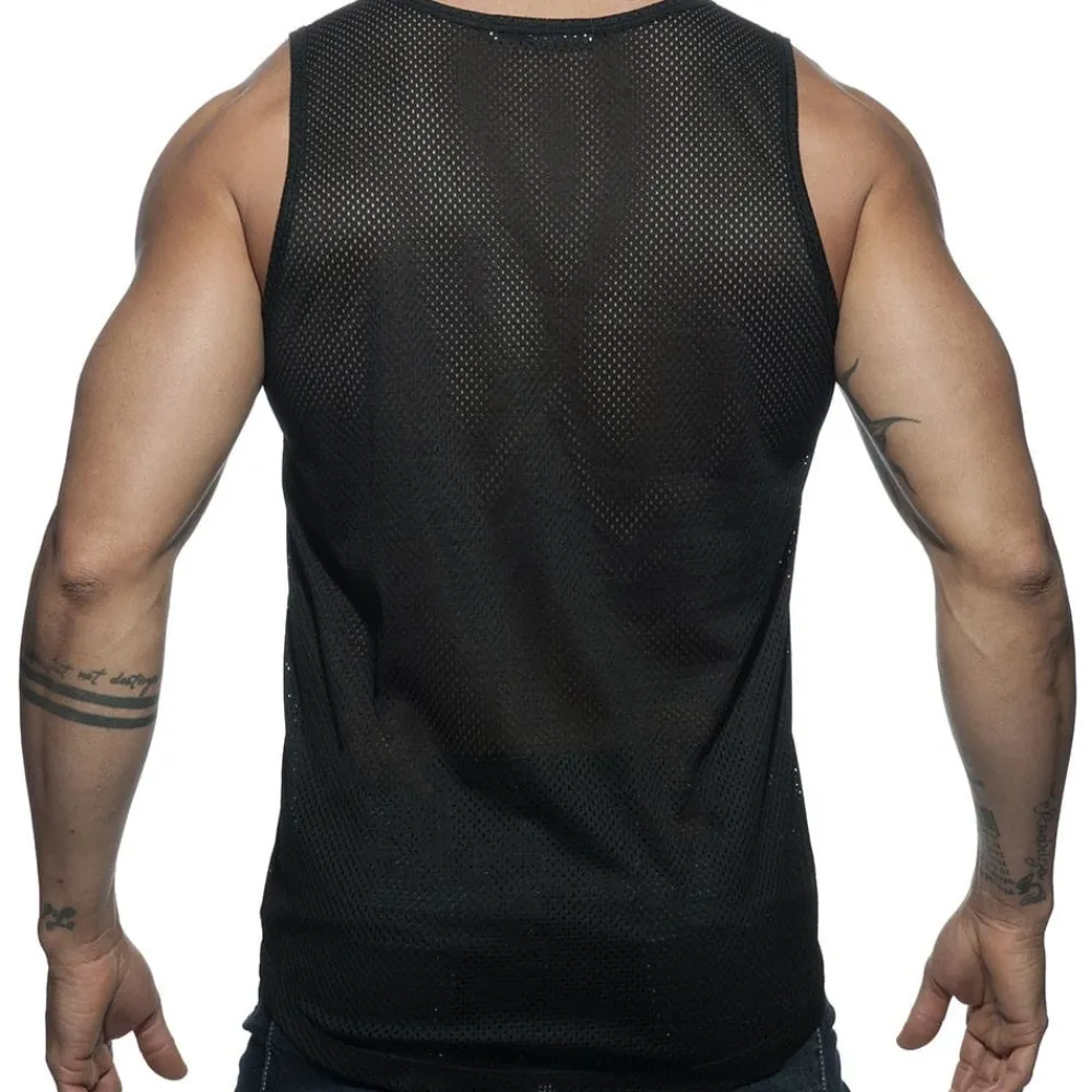 Addicted Débardeurs-Débardeur Double Stripe Noir