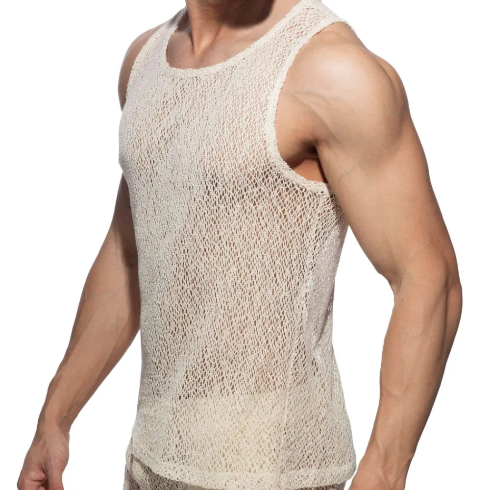 Addicted Débardeurs-Débardeur Eco Chique Ivoire