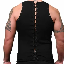 Andrew Christian Débardeurs-Débardeur F.A.G. Capsule X-Rated Noir