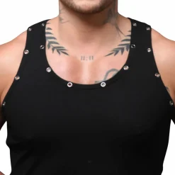 Andrew Christian Débardeurs-Débardeur F.A.G. Capsule X-Rated Noir