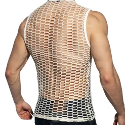 ES Collection Tenues Sexy|Débardeurs-Débardeur Fishing Line Ivoire