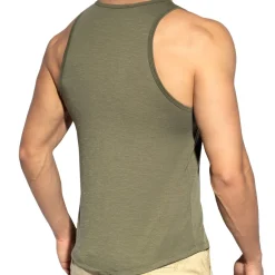 ES Collection Débardeurs-Débardeur Flame Vert Kaki