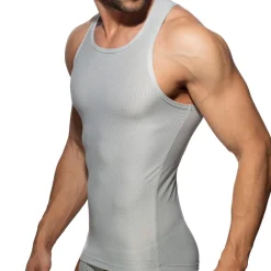 Addicted Débardeurs-Débardeur Fresh Argent