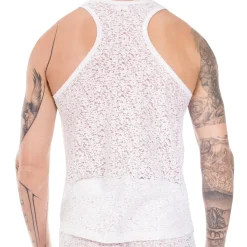 Barcode Débardeurs-Débardeur Joshua Blanc