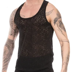 Barcode Débardeurs-Débardeur Joshua Noir