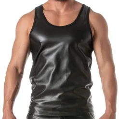 TOF Paris Tenues Sexy|Débardeurs-Débardeur Kinky Noir