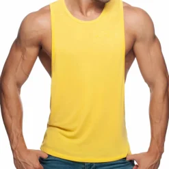 Addicted Débardeurs-Débardeur Low Rider AD Jaune