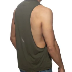 Addicted Débardeurs-Débardeur Low Rider AD Kaki