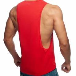 Addicted Débardeurs-Débardeur Low Rider AD Rouge