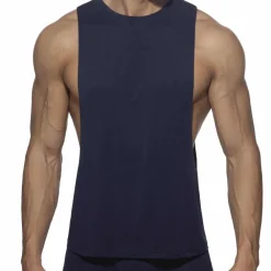 Addicted Débardeurs-Débardeur Low Rider Veloz Dry Bleu Marine