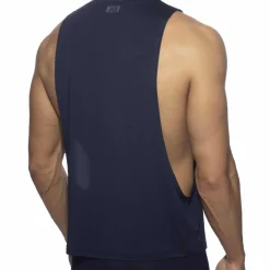 Addicted Débardeurs-Débardeur Low Rider Veloz Dry Bleu Marine