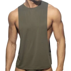 Addicted Débardeurs-Débardeur Low Rider Veloz Dry Kaki