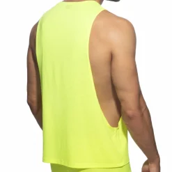 Addicted Débardeurs-Débardeur Low Rider Veloz Dry Jaune Fluo