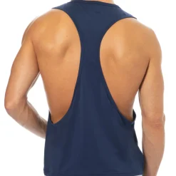 SKU Débardeurs-Débardeur Microfibre Bleu Marine