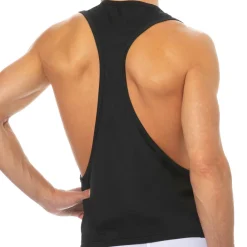 SKU Débardeurs-Débardeur Microfibre Noir