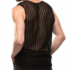 TOF Paris Débardeurs-Débardeur Mykonos Noir