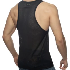 Addicted Débardeurs-Débardeur Poche Contrastée - Noir - Camouflage