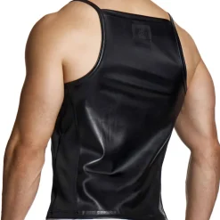 Modus Vivendi Tenues Sexy|Débardeurs-Débardeur Prince Albert Noir