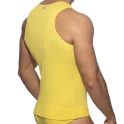 Addicted Débardeurs-Débardeur Puff Jaune