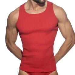 Addicted Débardeurs-Débardeur Puff Rouge