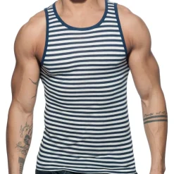 Addicted Débardeurs-Débardeur Sailor Marinière - Marine