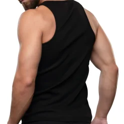 Andrew Christian Débardeurs-Débardeur Shorty Chic Beater Noir