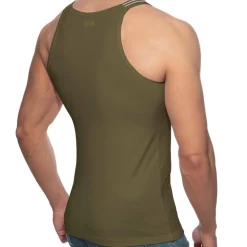 Addicted Débardeurs-Débardeur Sitges Kaki