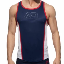 Addicted Débardeurs-Débardeur Swish Bleu Marine