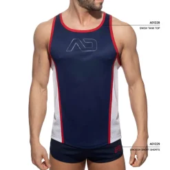 Addicted Débardeurs-Débardeur Swish Bleu Marine