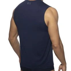 Addicted Débardeurs-Débardeur Veloz Dry Bleu Marine