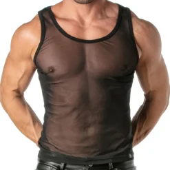 TOF Paris Tenues Sexy|Débardeurs-Debardeur Transgressiv Noir