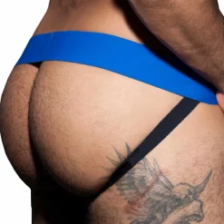 AD Fetish Jockstraps-Double Jock Strap Cockring Royal