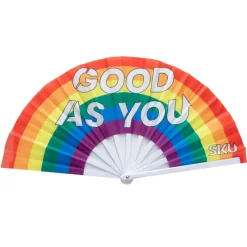 SKU Accessoires De Mode|Plage-Eventail Good As You Arc-en-Ciel