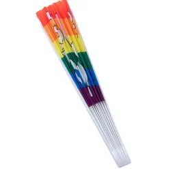 SKU Accessoires De Mode|Plage-Eventail Good As You Arc-en-Ciel