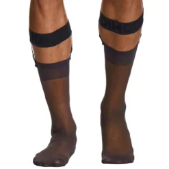 Modus Vivendi Accessoires De Mode|Chaussettes-Fixe-Chaussettes Luxe Noirs