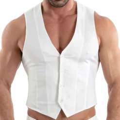TOF Paris Sweatshirts / Vestes-Gilet Chino Blanc