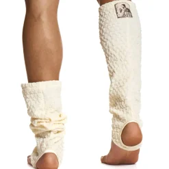 Modus Vivendi Accessoires De Mode|Chaussettes-Guêtres Ballet Blanc Cassé